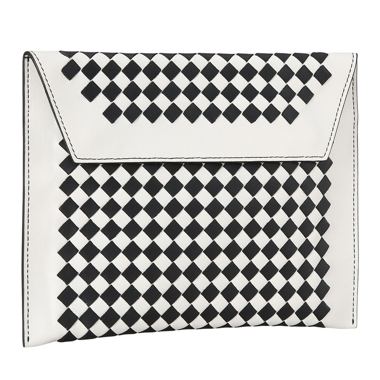 BOTTEGA VENETA(USED)보테가베네타 인트레치아토 플랩 파우치 세트